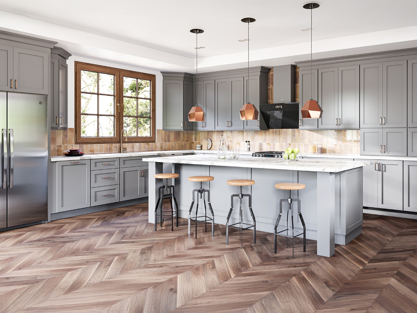 Graphite Grey Shaker - Quick Ship