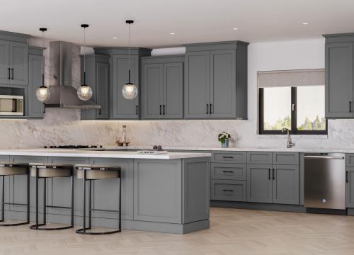 Stratton Dark Grey Shaker